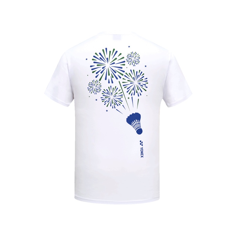 YONEX Men’s T-Shirt 259TR005M|WHITE|95(M)|100(L)|105(XL)|110(XXL)