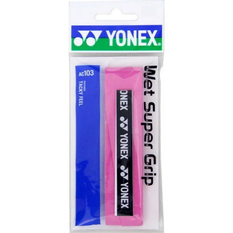 Yonex Wet Super Grip AC103|Yellow (004)|Pink (026)|Black (007)