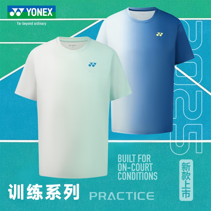 YONEX Men’s T-shirt 115085BCR|Ivory (009)|Light Mint (602)|Purple Blue (169)|M|L|O (XL)|XO (XXL)|XXO (XXXL)