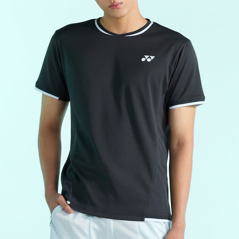 YONEX Men’s T-Shirt 255TS003M|KHAKI GRAY|95(M)|100(L)|105(XL)|110(XXL)