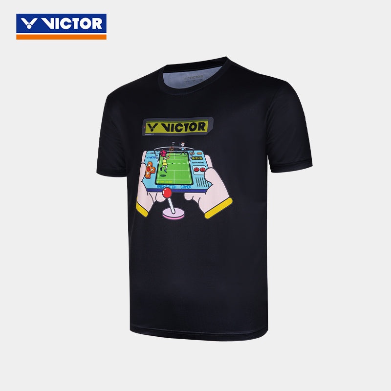 VICTOR UNI T-shirt T-50031|White (A)|Black (C)|S|M|L|XL|XXL|XXXL