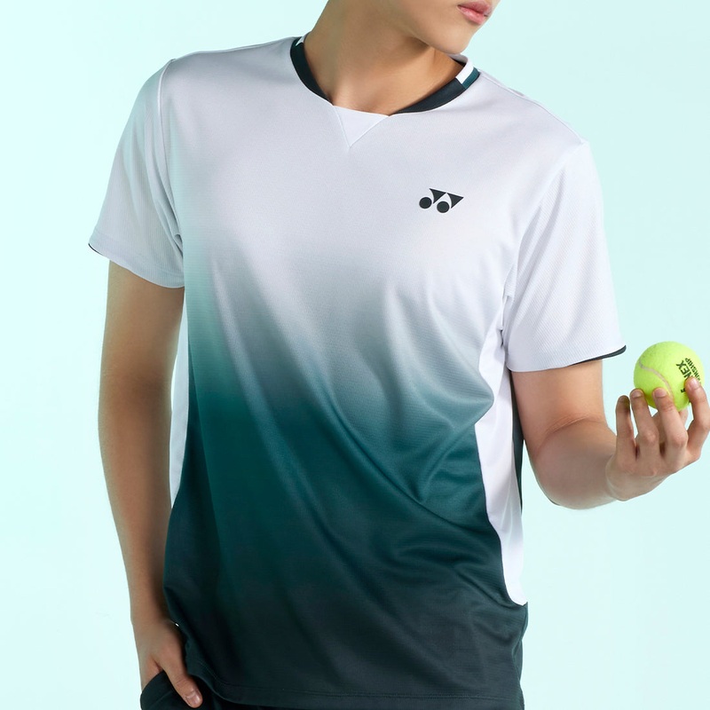 YONEX Men’s T-Shirt 255TS007M|LIGHT GREY|95(M)|100(L)|105(XL)|110(XXL)