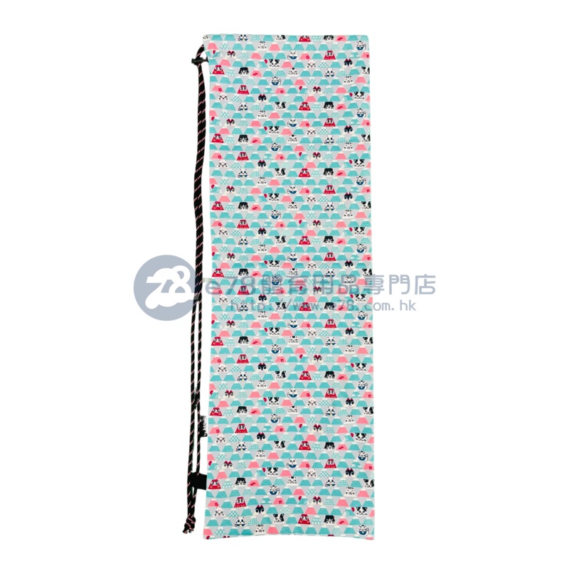 Handmade Water Resistant Racket Case (Gray Fuji Pattern 504)
