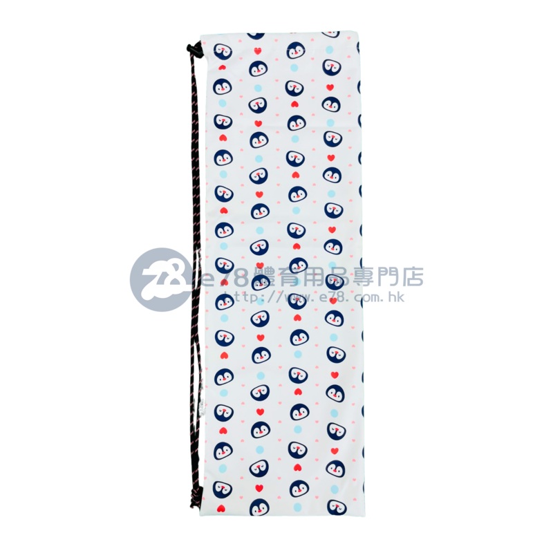 Handmade Water Resistant Racket Case (Penguin Love 500)