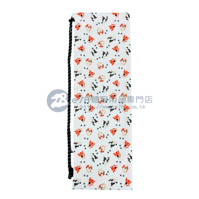 Handmade Water Resistant Racket Case (Puppy Faces 499)