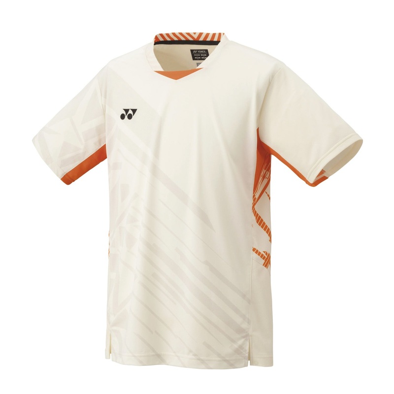 YONEX Men’s Game Shirt 10642|Cream (045)|M|L|O (XL)