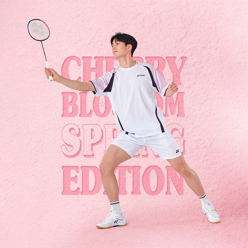 YONEX MEN’S T-SHIRTS 252TS001M (2025 Cherry Blossom Edition)