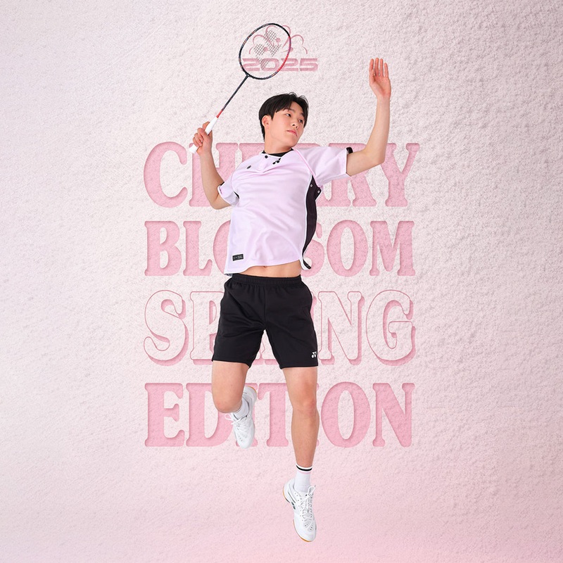 YONEX MEN’S T-SHIRTS 252TS003M (2025 Cherry Blossom Edition)