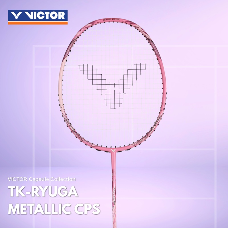 VICTOR Capsule Collection Badminton Racket TK-RYUGA METALLIC CPS