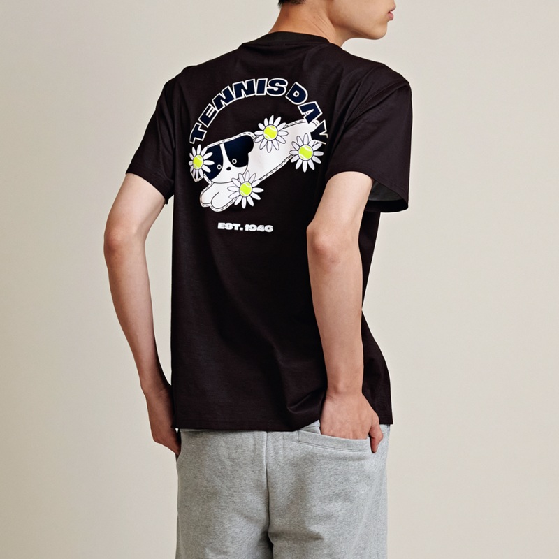YONEX UNI T-shirt 245TS022U|DARK BROWN|85(XS)|90(S)|95(M)|100(L)|105 (XL)|110(XXL)