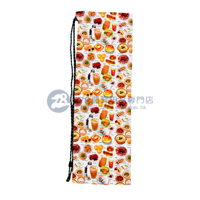 Handmade Water Resistant Racket Case (Hong Kong Breakfast 530)