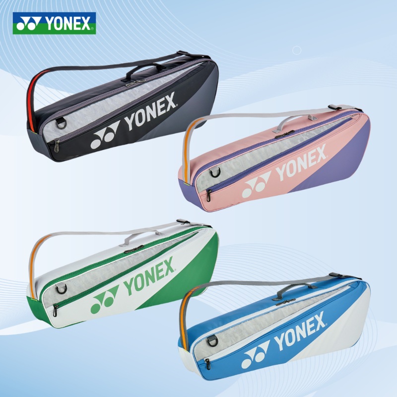 YONEX 3-Racket Bag BA52523CR|Black (007)|Blue (271)|Pink (026)|White (011)