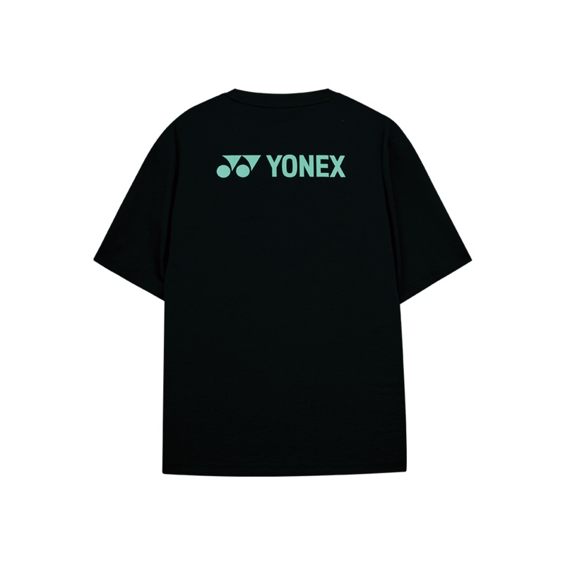 YONEX UNI T-SHIRTS 253TS043U|Black|85(XS)|90(S)|95(M)|100(L)|105 (XL)