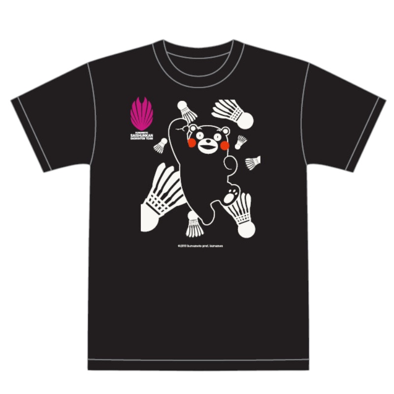 SAISHUNKAN  Shuttle & Jump! Kumamon T-shirt (T ver.)