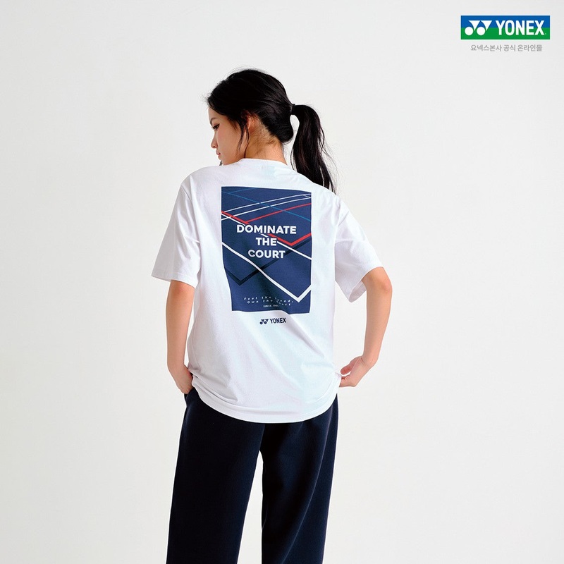 YONEX UNI T-Shirt 253TS039U|WHITE|85(XS)|90(S)|95(M)|100(L)|105(XL)|110(XXL)