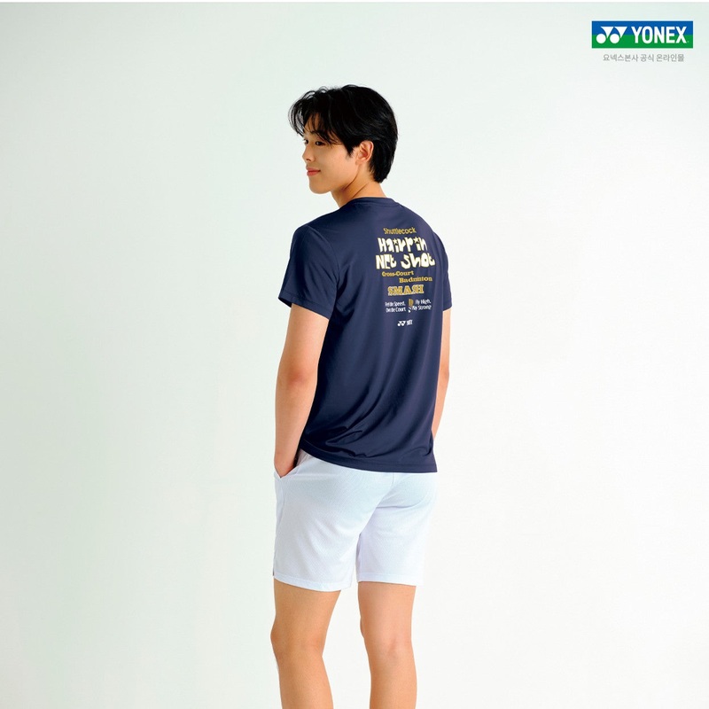 YONEX Men’s T-Shirt 259TR009M|Navy|95(M)|100(L)|105 (XL)|110(XXL)