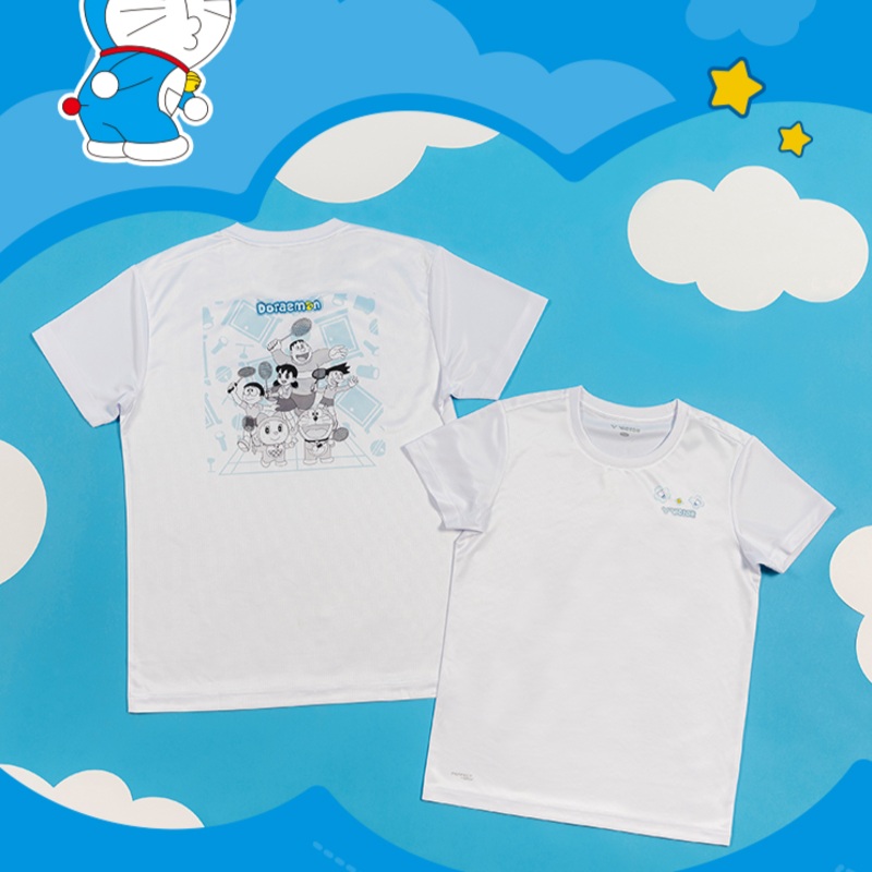 VICTOR x Doraemon Knitted T-Shirt T-525DRM