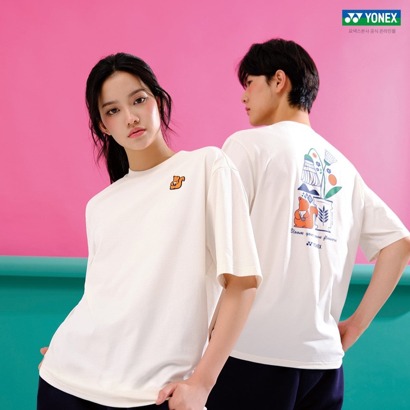 YONEX UNI T-Shirt 253TS034U|Ivory|90(S)|95(M)|100(L)|105 (XL)