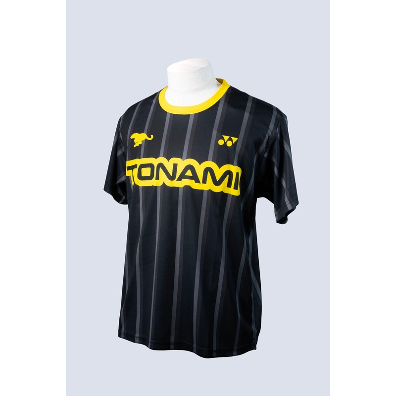 YONEX x Tonami Badminton Team T-Shirt 2025 TBSNT007Black
