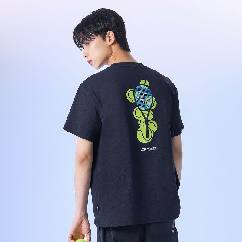 YONEX UNI T-Shirt 255TS027U|Midnight Navy|85(XS)|90(S)|95(M)|100(L)|105 (XL)|110(XXL)
