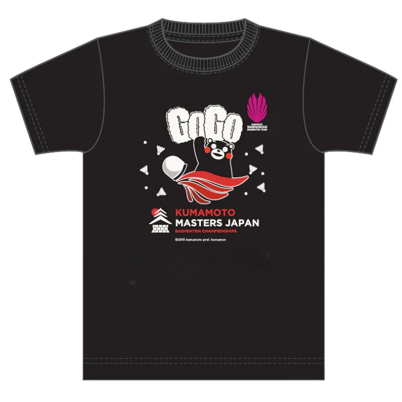Kumamoto Masters Japan 2025 GOGO T-Shirt  Kumamon ver.